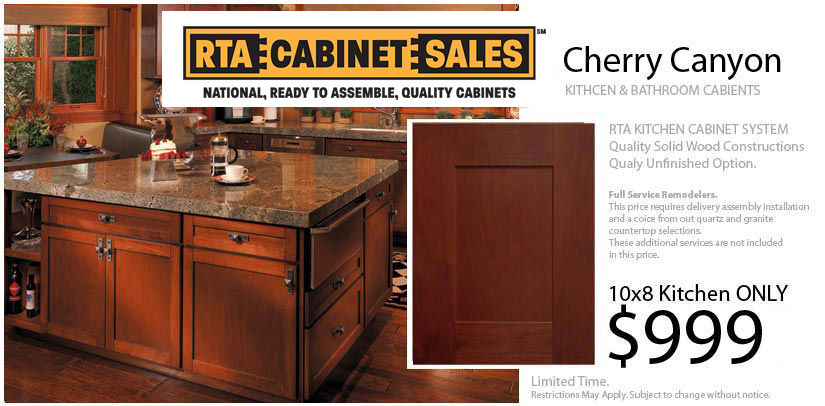 Cherry Canyon RTA Cabinet Sales