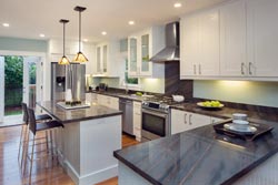 Orange County CA white cabinets Granite kitchen RTA Cabinet Sales